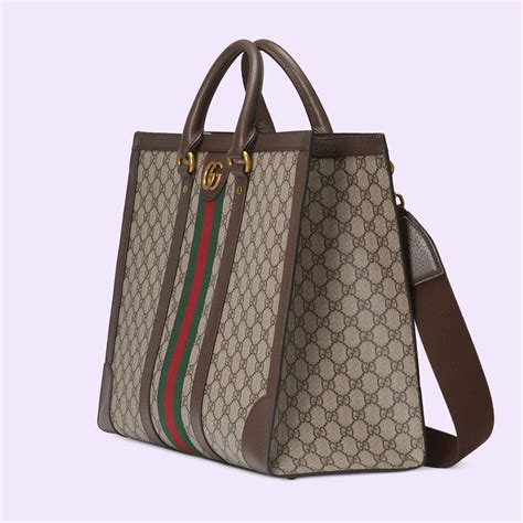 green gucci shopping bags|gucci ophidia large tote bag.